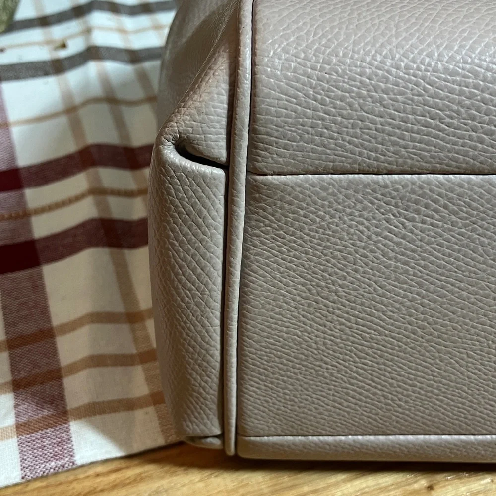 Coach Minetta Satchel Crossbody Bag Gray - Picture 4 of 6